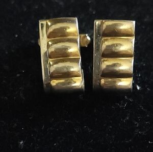 Swank Gold Tone Cufflinks